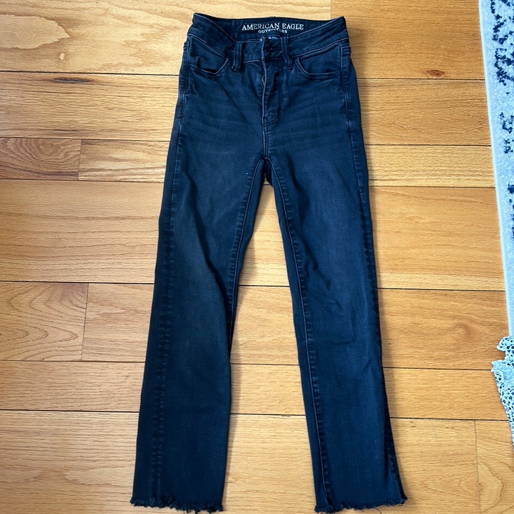 American Eagle Black skinny jeans